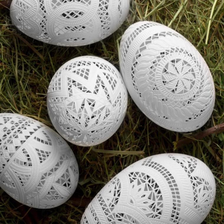 Pisanki - the decorated Easter eggs in Poland