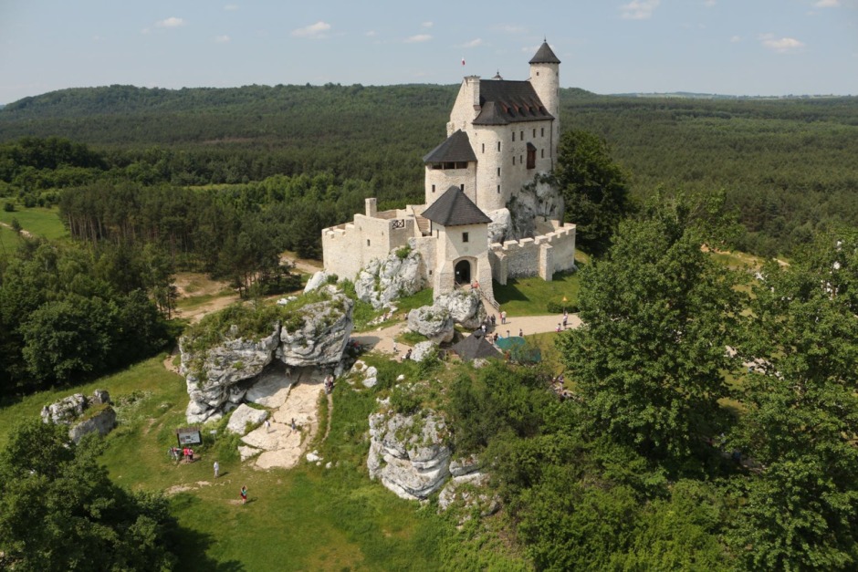 Bobolice Castle in Poland - Trail of the Eagle's Nests