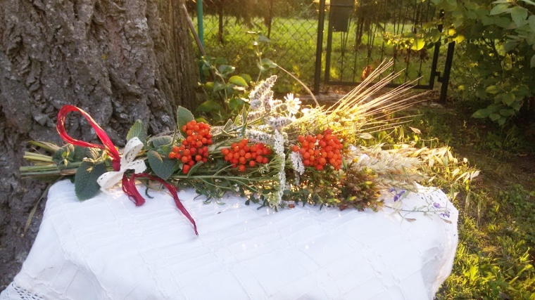 Poland: bouquet prepared for the day of the Divine Mother of Herbs